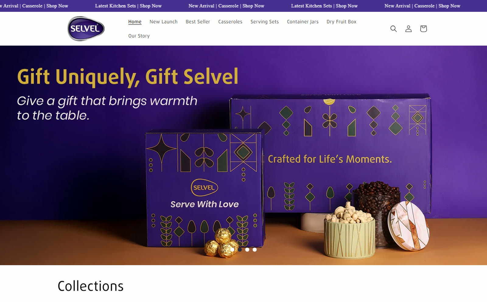 The Selvel Global online store, built by Connecting Digitally